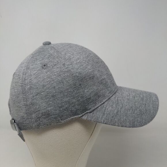 Unbranded Men's Slideback Hat Gray Adjustable Blank Vent Holes - Picture 4 of 6